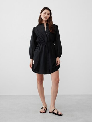 Voile Mini Shirtdress | Banana Republic Factory