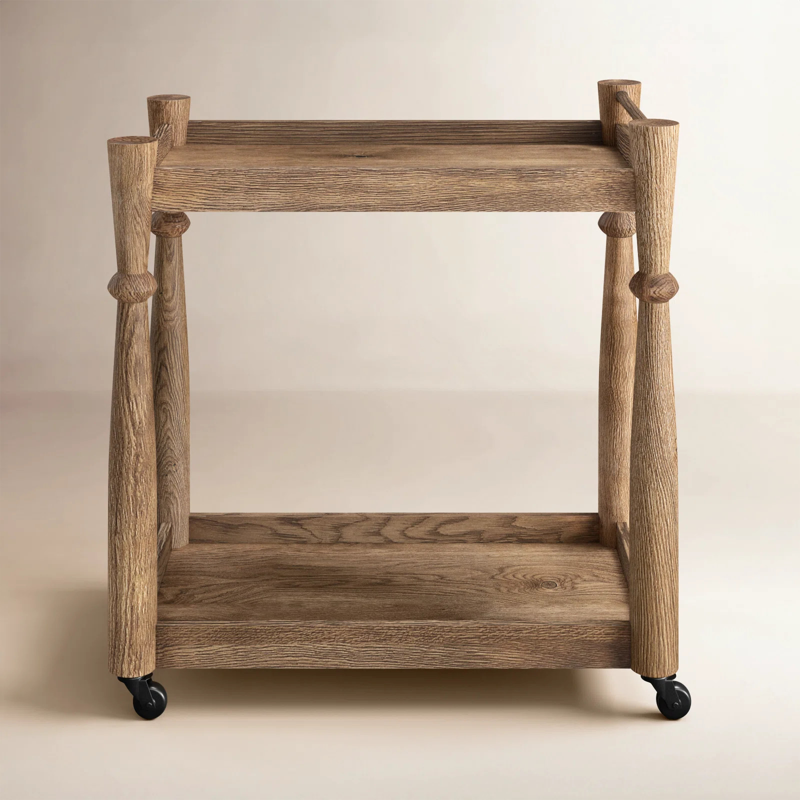 Clemensia Solid Wood Bar Cart | Wayfair North America
