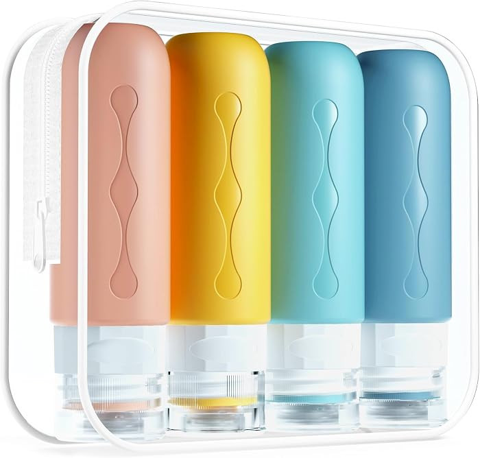 Gemice Travel Bottles for Toiletries, Tsa Approved, Travel Size Containers, BPA Free Leak Proof T... | Amazon (US)