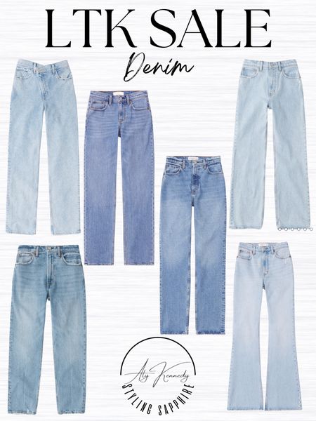 Abercrombie denim, jeans, flared, mom jean, straight leg, wide leg, LTK sale, spring style

#LTKSale #LTKsalealert #LTKstyletip