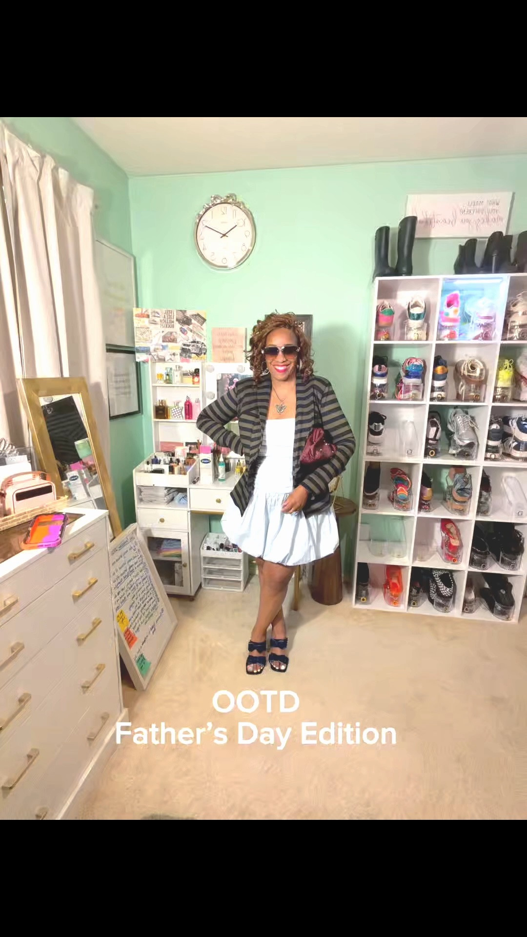My outfit of the Father’s Day Edition. What I wore to lunch and I thought it was cute. So sorry babes, my outfit is last season so I couldn’t link it, but I linked a few for now that is on the way.

#LTKgrwm #LTKootd #LTKU