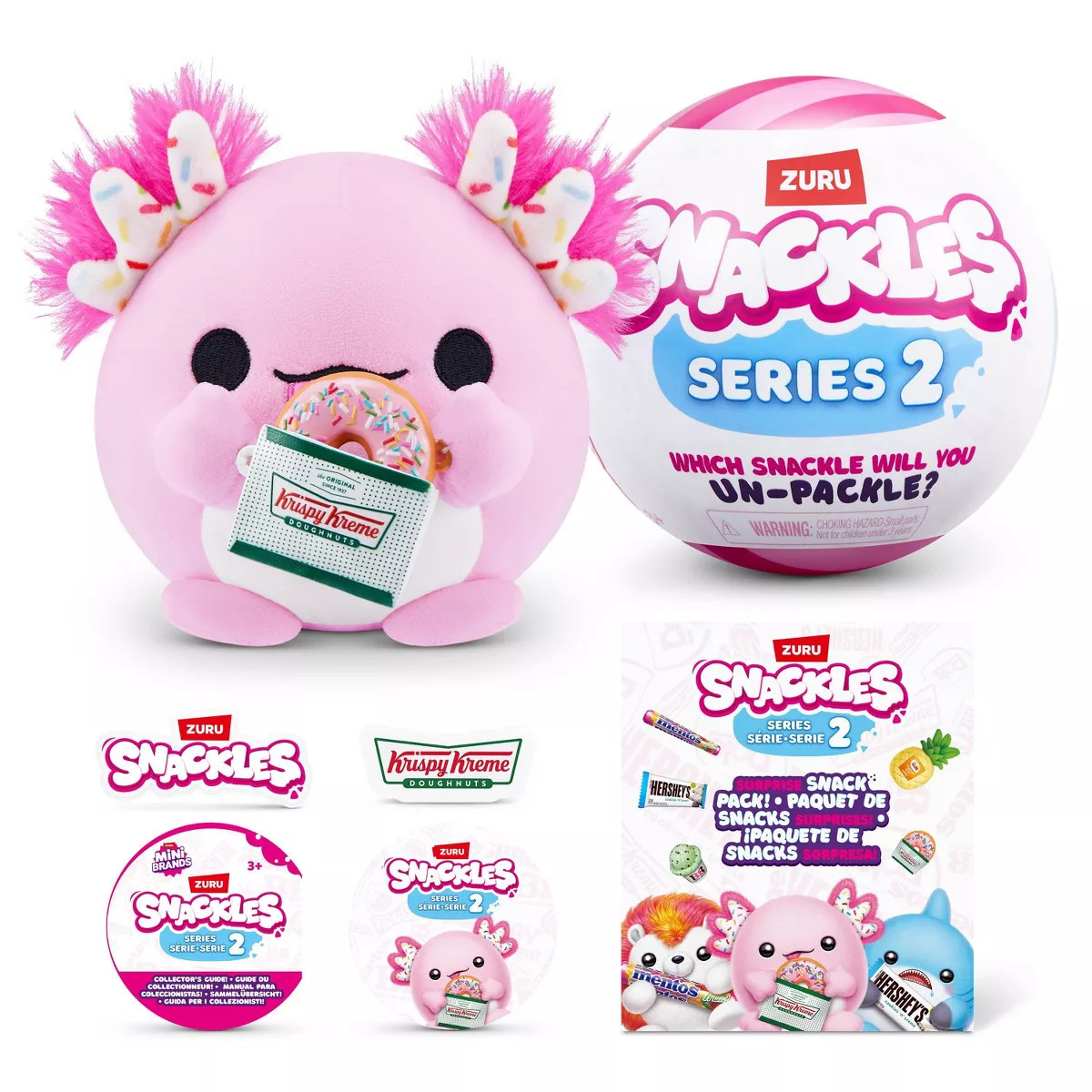 Snackles 4.5'' Series 2 Small Plush Collectible Capsule | Target