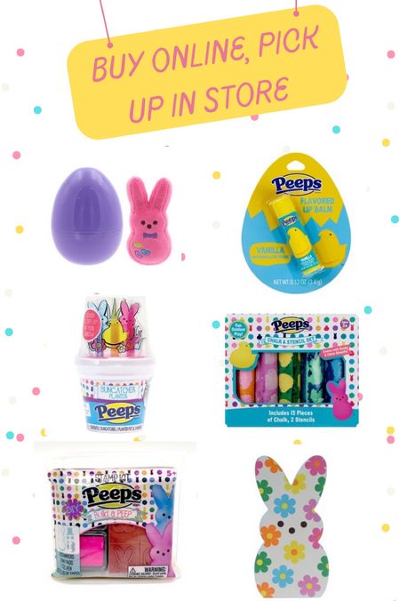 Need some last minute Easter basket stuffers in time for Sunday? Buy online and pick up in-store and make your Peeps happy with these sweet surprises!

#LTKkids #LTKfamily #LTKSeasonal
