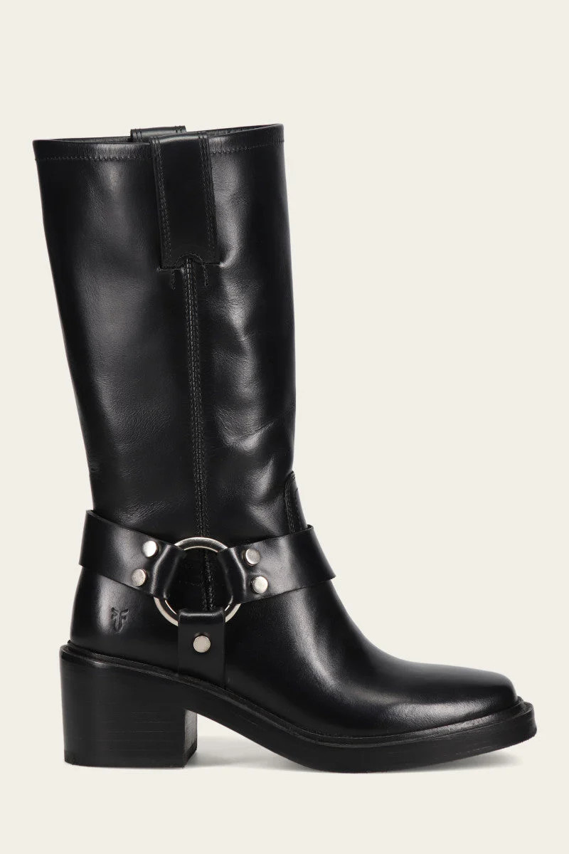 Women's Black Kate Harness Boots | The Frye Company | FRYE