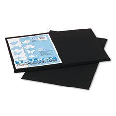 Tru-Ray Construction Paper - 12 x 18 - Pack of 50 Sheets - Black | Amazon (US)