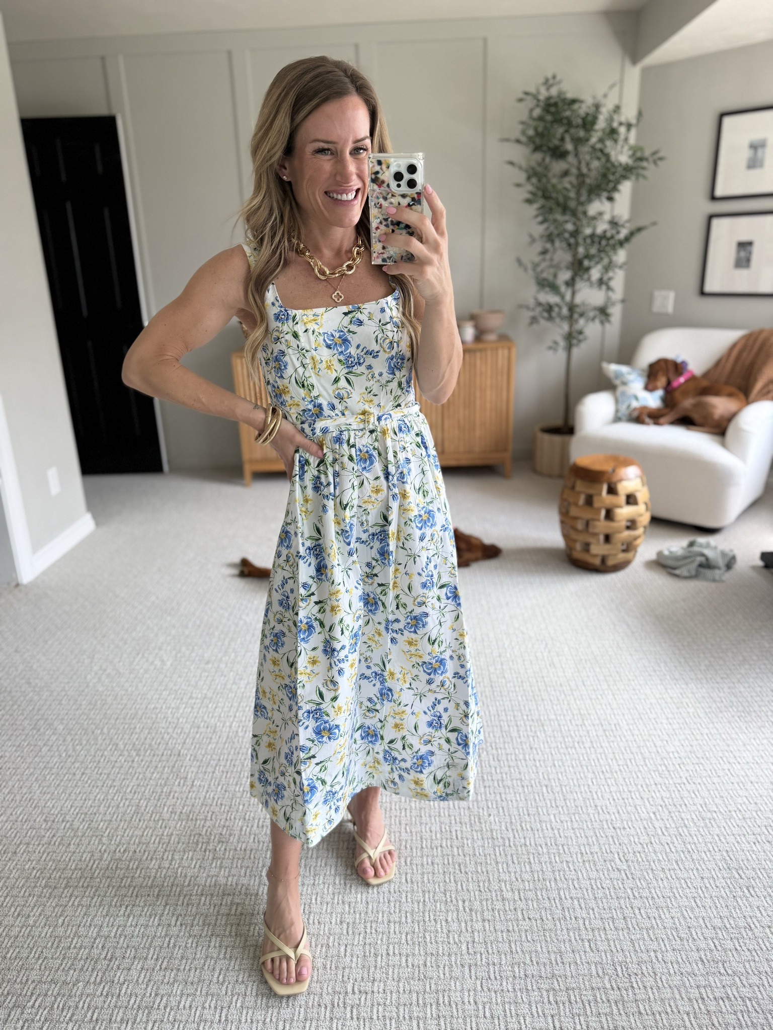 Loving this floral dress so so much! Wearing XS
Mother’s Day dress


#LTKmomlife #LTKMothersDay #LTKootd