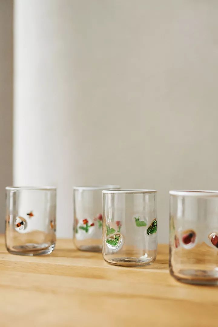 Icon Juice Glasses, Set of 4 | Anthropologie (US)