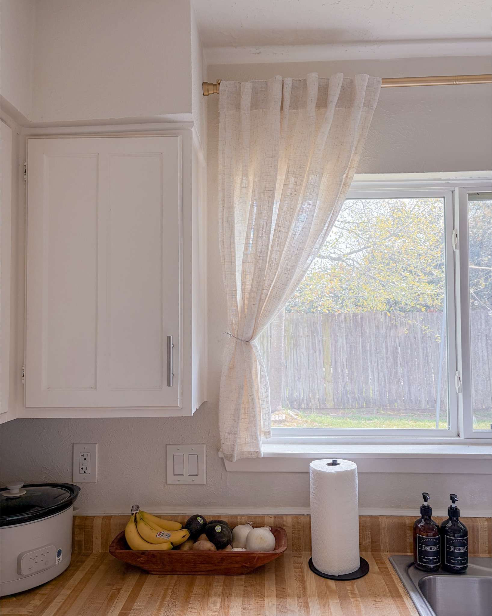 latest addition to my kitchen: window treatments. found these really affordable linen curtains on amazon 🪟🏠💕  kitchen decor, amazon home decor, home decor finds, kitchen decor ideas, kitchen decor inspo, salt and pepper grinder set, ceramic vases, cooking utensils, cutting boards, trendy home decor, neutral home decor, neutral home aesthetic, kitchen decorating vlog, decorating my kitchen, kitchen refresh ideas, kitchen makeover on a budget, kitchen decor styling, cozy kitchen decor, kitchen aesthetic update, decorate with me kitchen, countertop styling ideas, kitchen shelf decor, coffee station decor, neutral kitchen accessories, seasonal kitchen decor, kitchen organization decor, small kitchen decorating ideas, cozy home vibes, neutral home aesthetic, warm minimal kitchen, pinterest kitchen inspo, soft homemaking content, realistic home styling, everyday home decor, homemaker vlog, home reset routine, decorating vlog, weekend home project, home refresh content, aesthetic home updates, kitchen decor pinterest, cozy kitchen inspiration, decorate with me video, home styling ideas, neutral kitchen inspo board 

#LTKdayinmylife #LTKSpringSale #LTKFestival