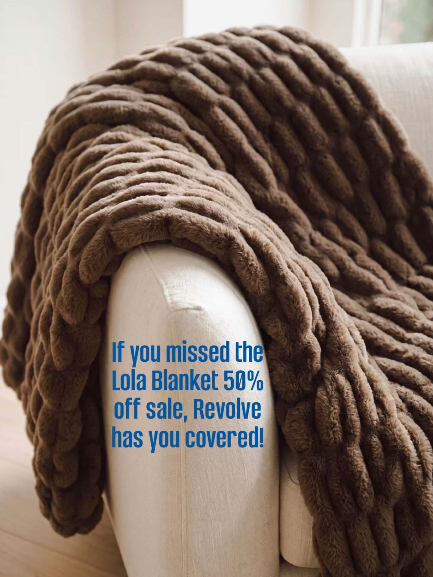 If you missed the Lola Blanket 50% off sale, @Revolve has you covered! They have Lola Blankets in stock at 50% off right now but they won’t last long! Lots of beautiful colors perfect for fall snuggling!

#LTKHome #LTKSaleAlert #LTKselfcare