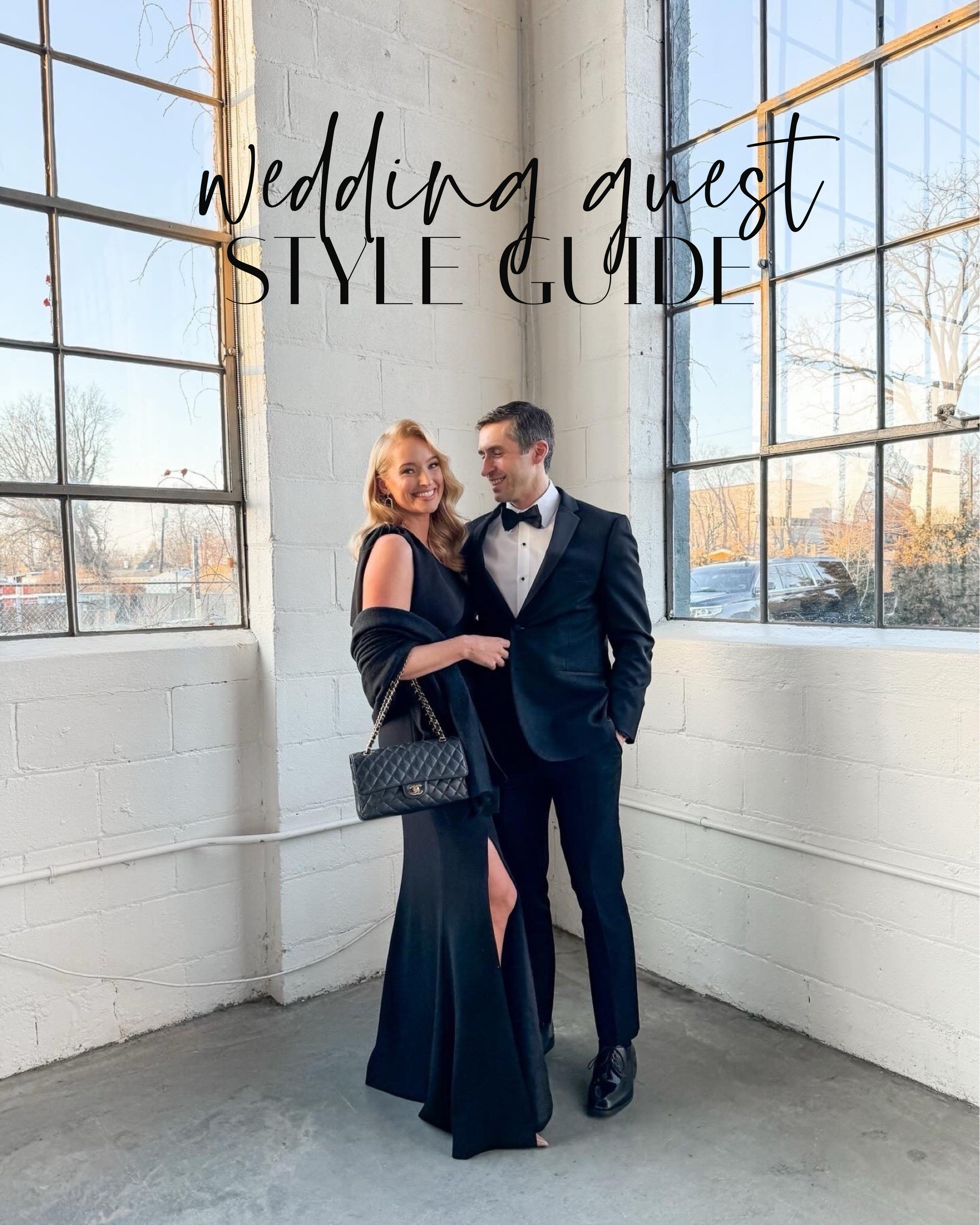 Black tie wedding guest outfit idea. The bride requested all black, and this classic formal dress was perfect, flattering, comfortable, and with a hint of stretch. I wear size small. Linking more black tie and formal wedding guest dress options for your next event. #LTKEventStyle 

 

#LTKWedding #LTKSeasonal