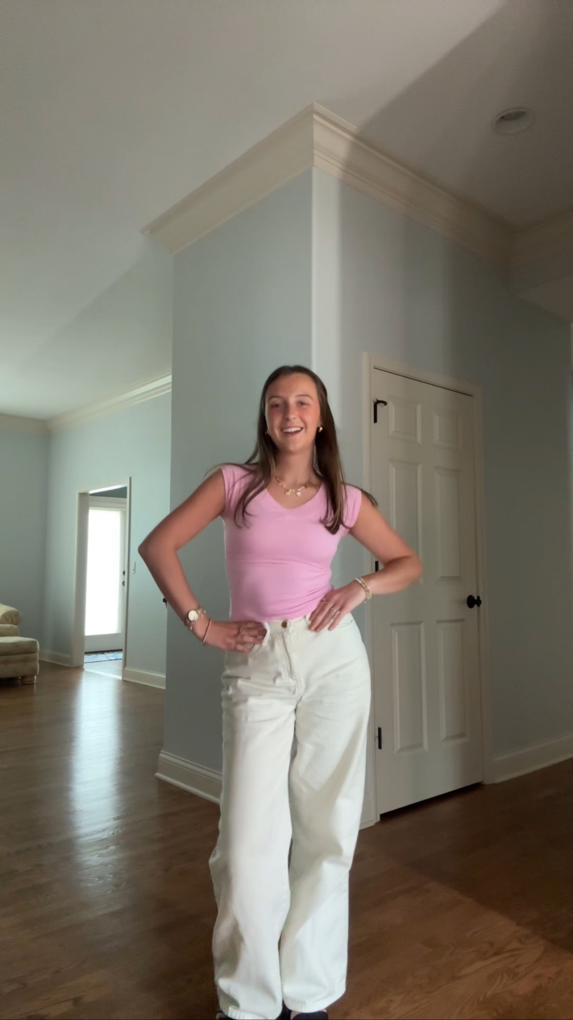 shirt is from Ross - brand is “Bozzolo” & jeans are Universal Thread from Target!