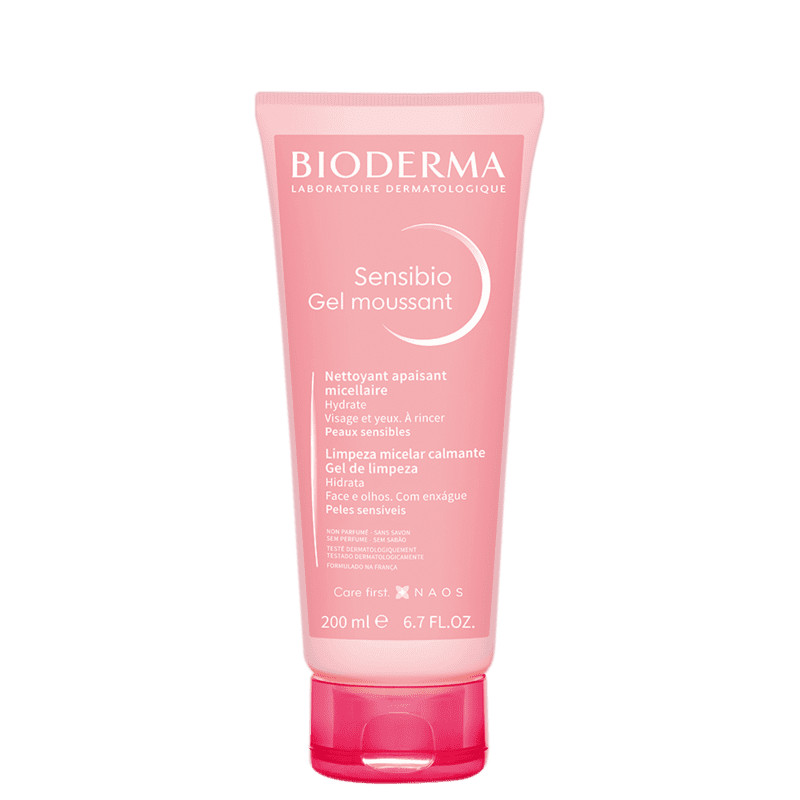 Bioderma Sensibio Gel Moussant
        
              - Gel de Limpeza Micelar Facial 200ml | Beleza Na Web (BR)