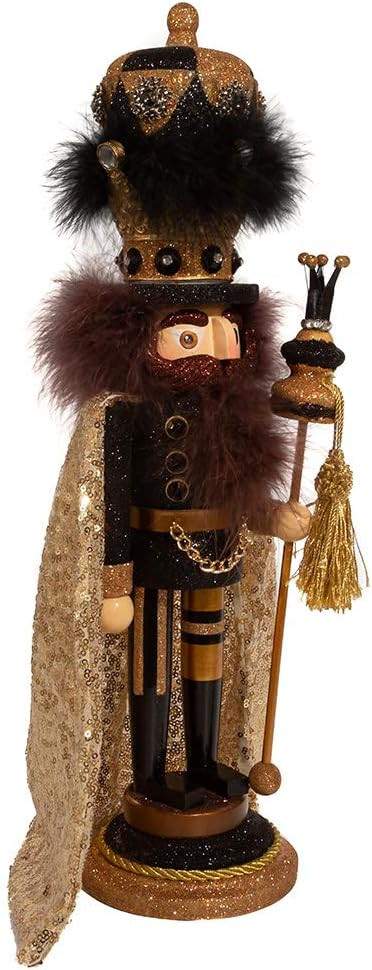 Kurt S. Adler HA0567 Nutcracker, Black, Gold | Amazon (US)