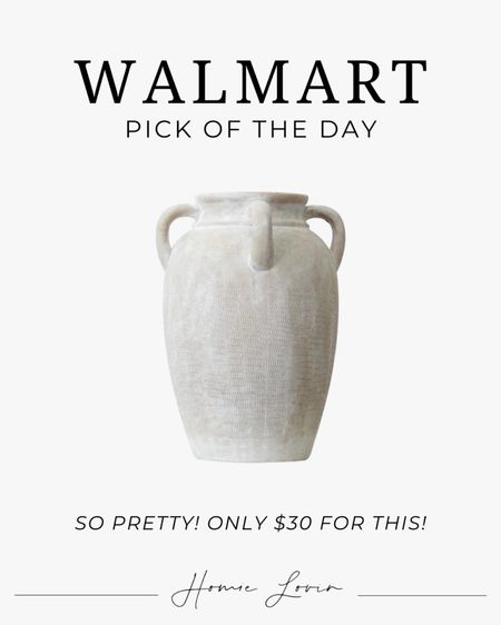 Only $30 for this gorgeous vase from Walmart!

home decor, interior design, ceramics, ceramic vase #Walmart

Follow my shop @homielovin on the @shop.LTK app to shop this post and get my exclusive app-only content!

#LTKFindsUnder50 #LTKSaleAlert #LTKHome