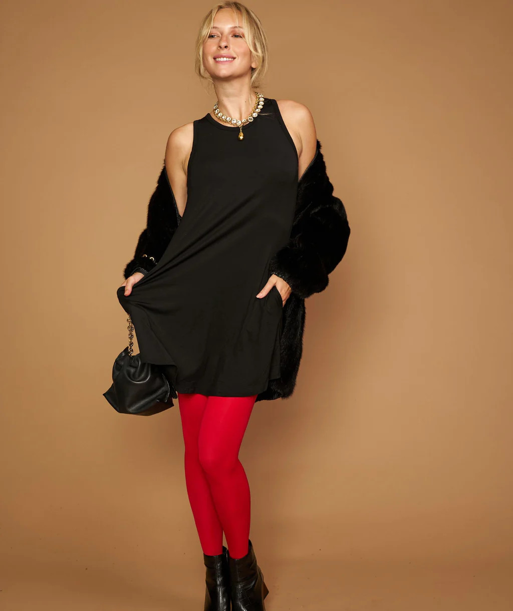 The Tunic Tank Dress with Built-in Bra | Shebird