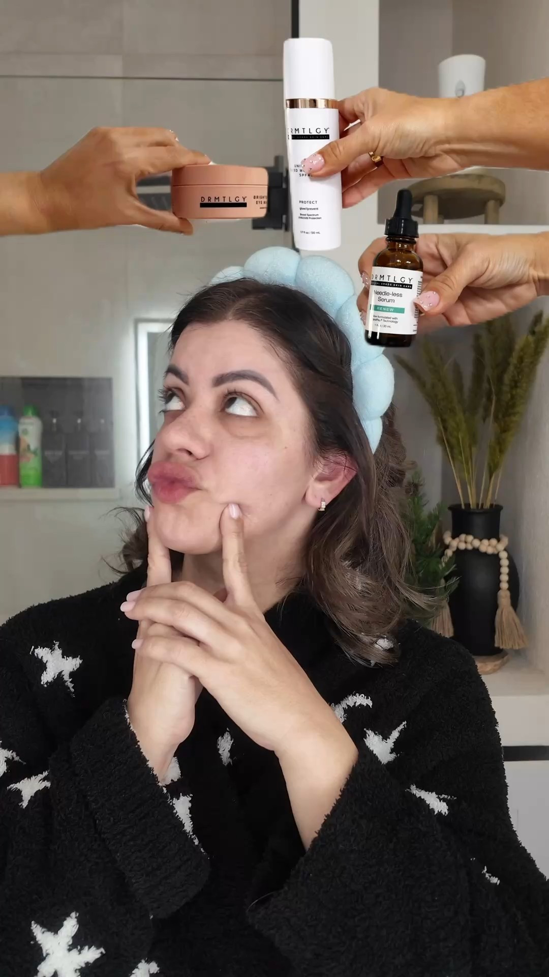 If you want glowy, healthy-looking skin without a complicated routine… this is your sign ✨
I’ve been using the DRMTLGY Hero Bundle for a little while now and I’m genuinely seeing a difference in how smooth, hydrated, and even my skin looks.

It includes Needle-less Serum, Brightening Eye Masks, and the Universal Tinted Moisturizer SPF 46—aka my easy everyday routine for a refreshed glow. 💛

#LTKmorningroutine #LTKBeauty #LTKselfcare