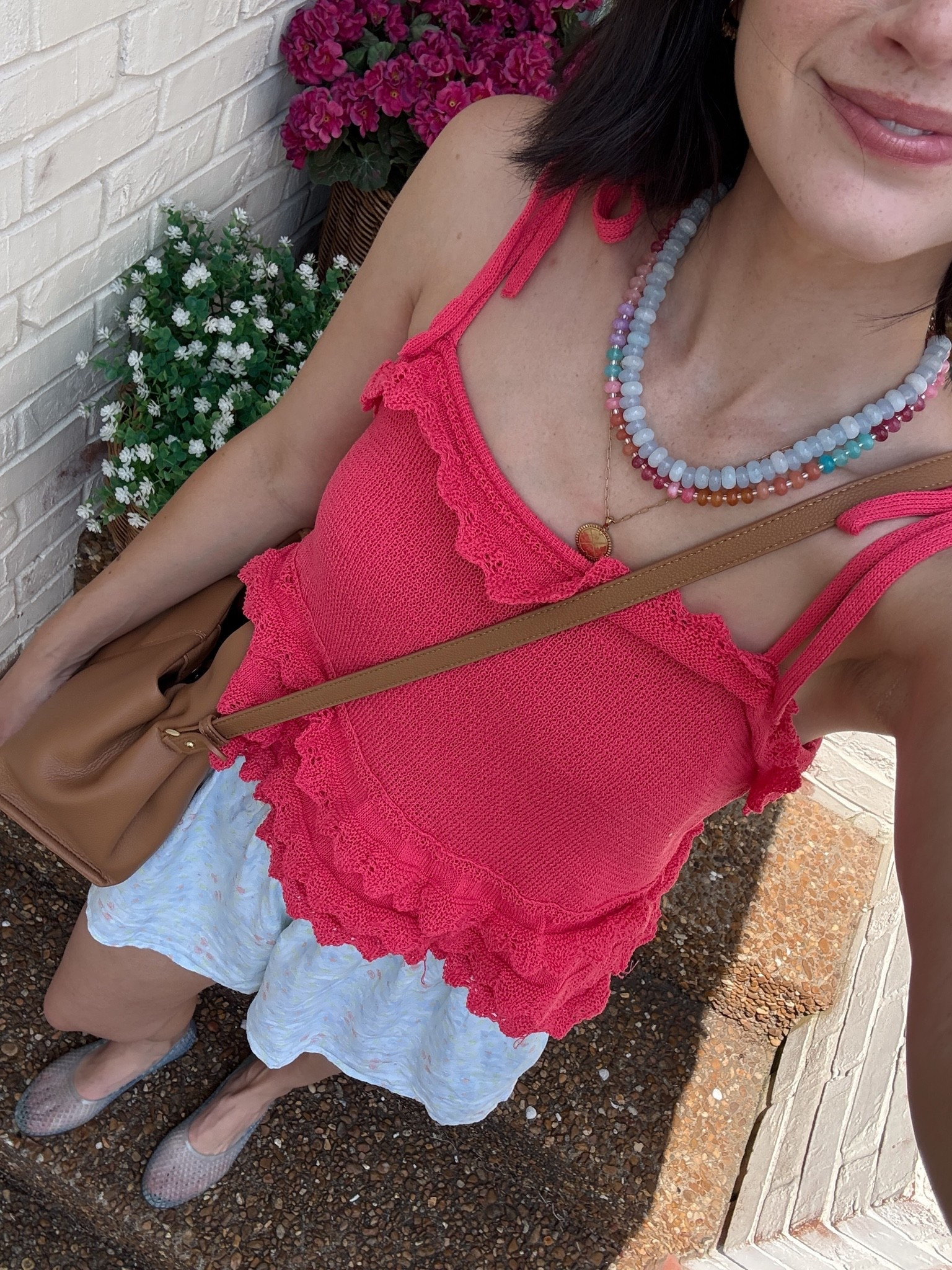 Wearing small in tank and shorts! 

Mom outfit // mom style // casual outfit idea

#LTKgrwm #LTKmomlife #LTKootd