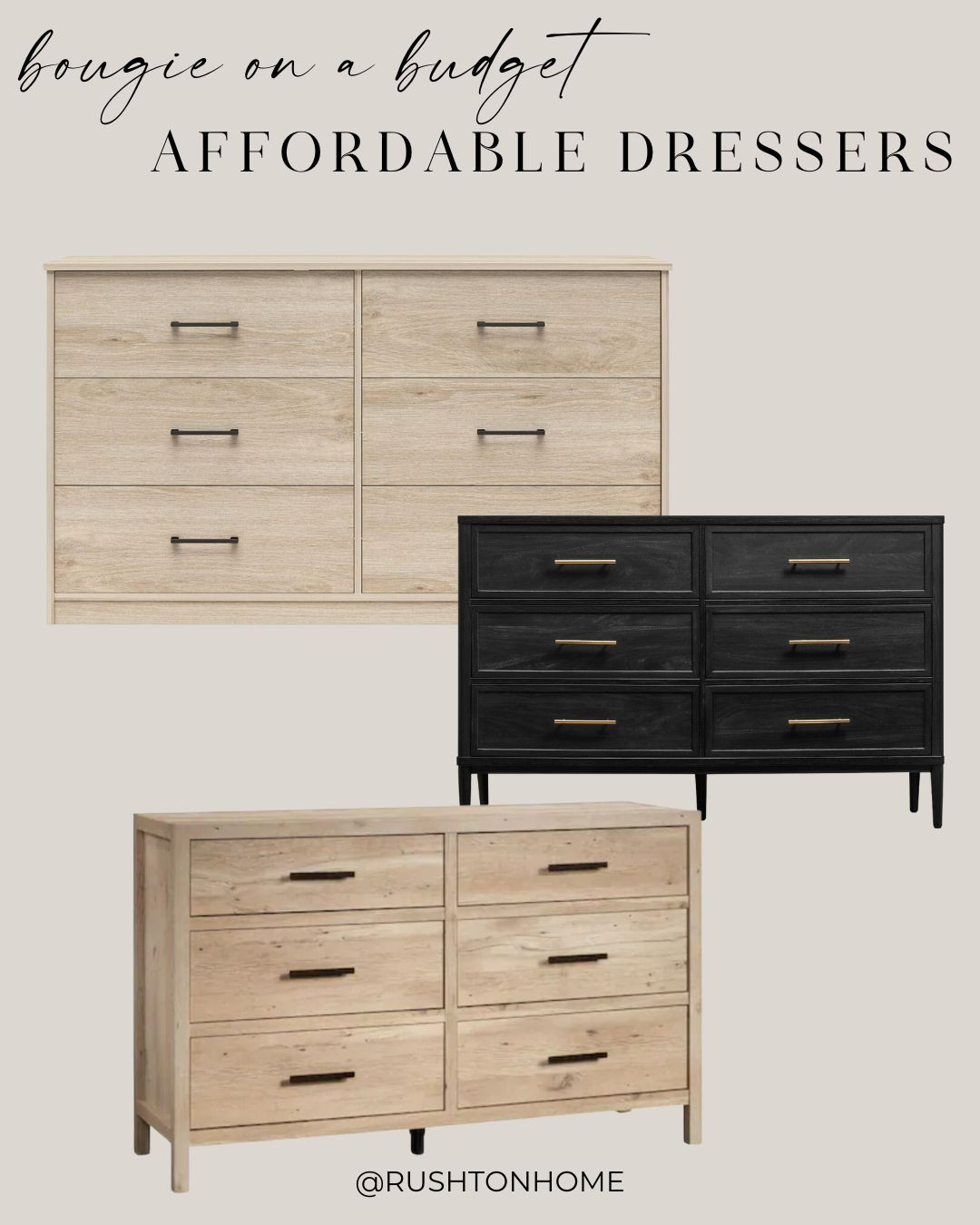 Affordable dressers for a fresh bedroom design in 2025!

#bedroomdesign #dresser #masterbedroom #bedroomfurniture 

 #LTKHome