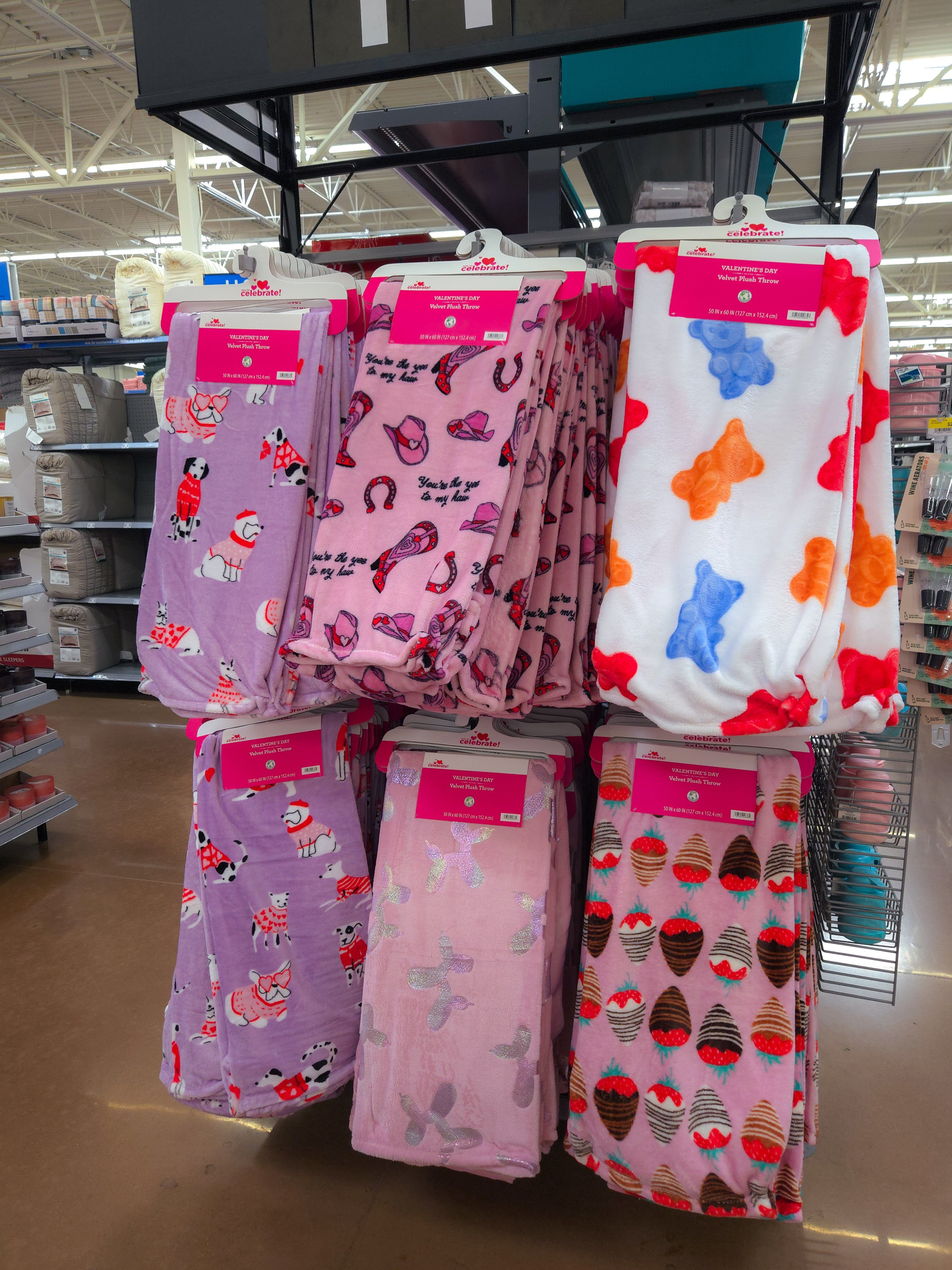 LOVE these new Valentines Day blankets at Walmart! And under $10 each! 🩷🎀

#LTKSeasonal #LTKHome #LTKFindsUnder50