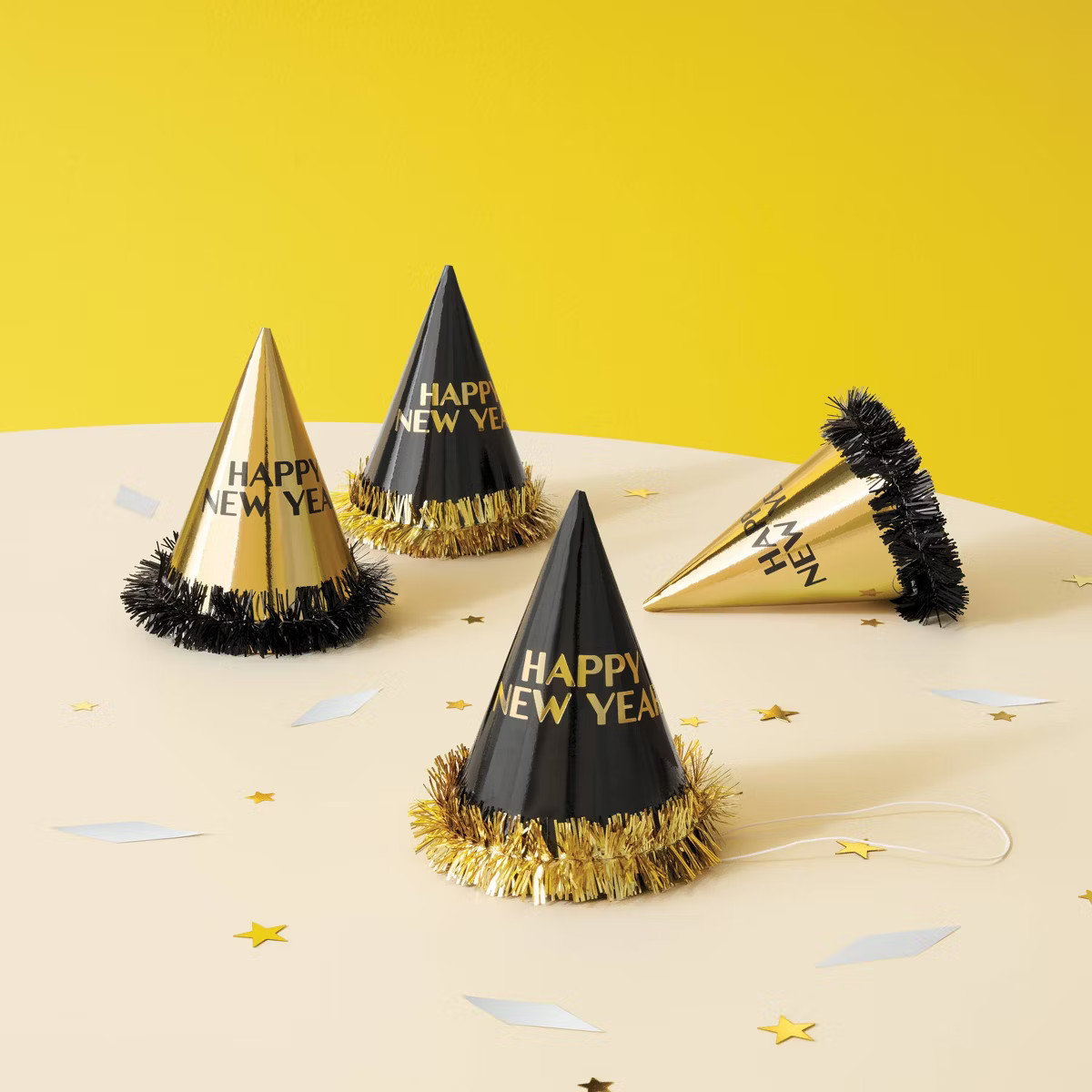 4ct New Year's Eve Party Hats - Spritz™ | Target