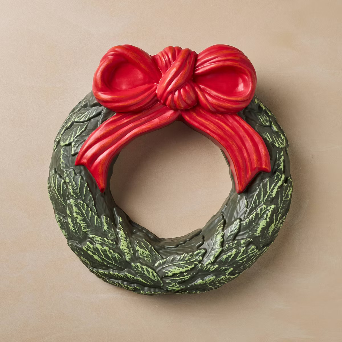 John Derian for Target 16" Wreath with Bow Lit Blow Mold | Target