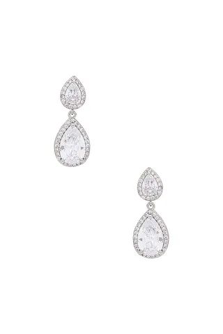 SHASHI Kamila Drop Earring in Silver from Revolve.com | Revolve Clothing (Global)