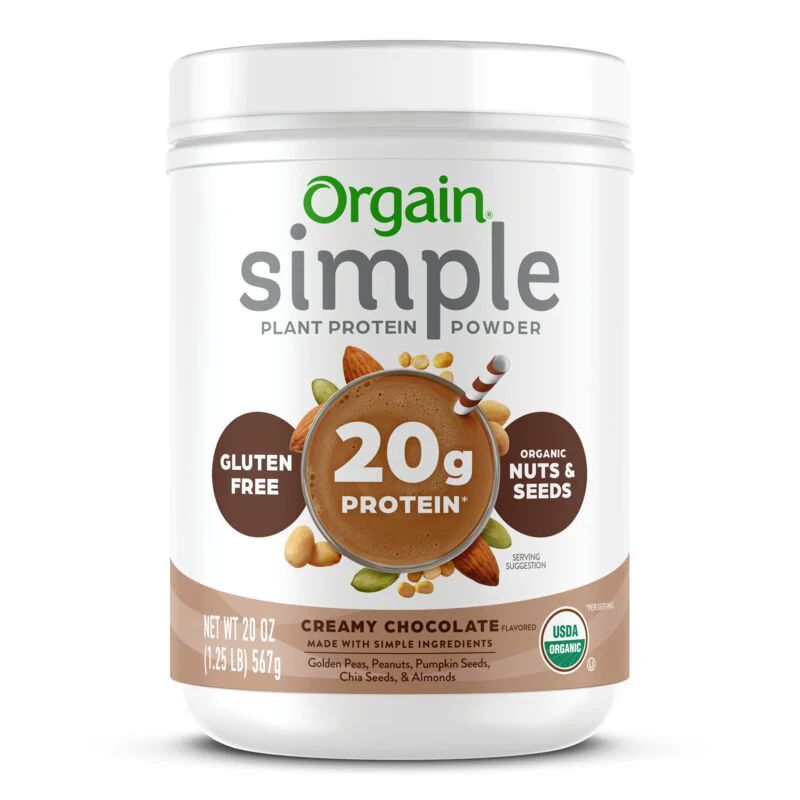 Simple Organic Plant-Based Protein Powder | Orgain