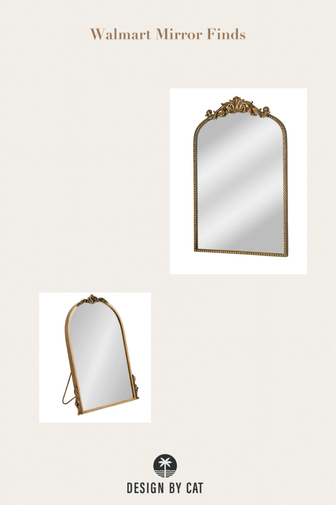 Affordable ornate gold mirrors
Walmart mirror find
Accent mirrors

#LTKhome