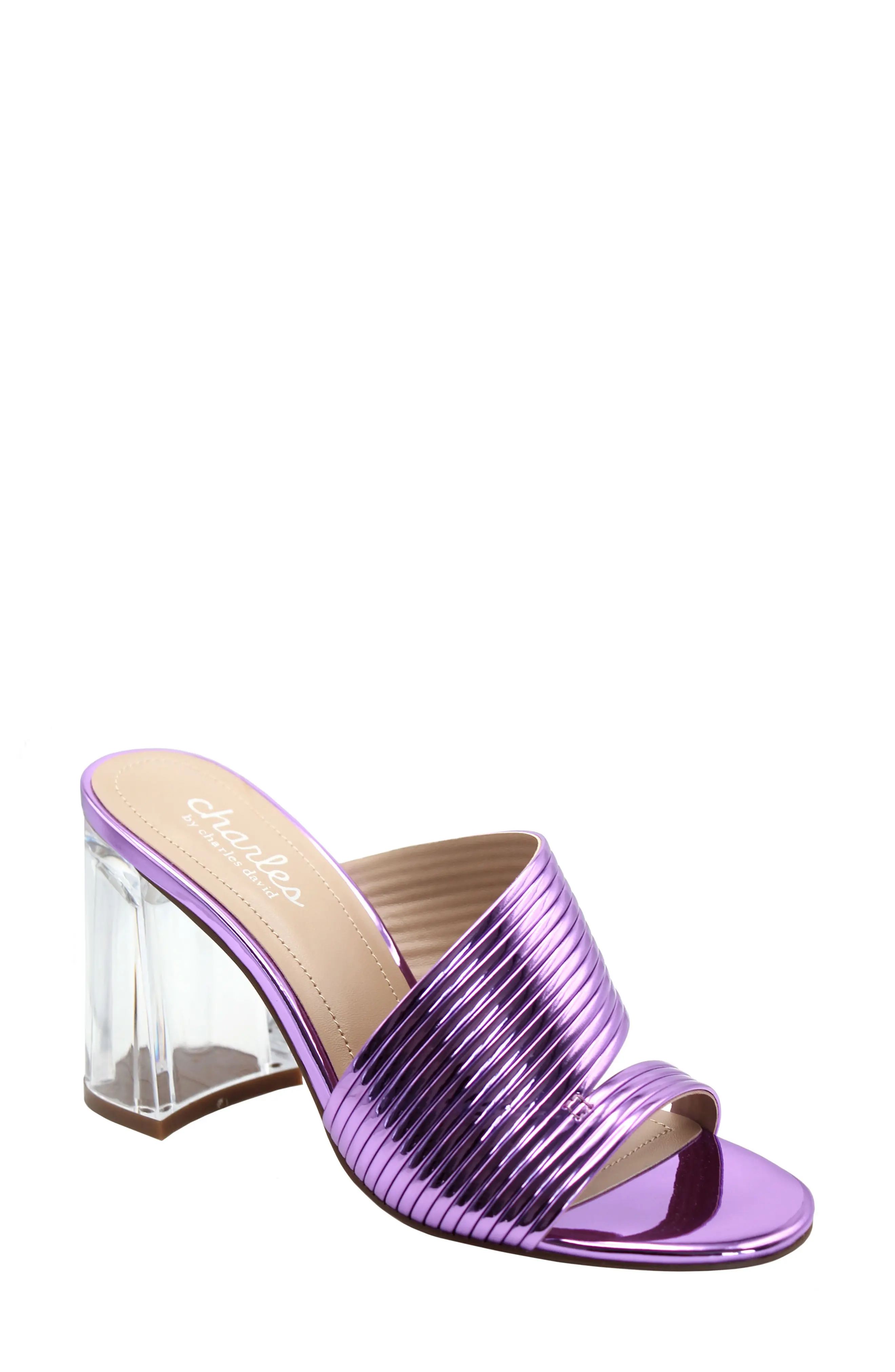 Charles by Charles David Rhythmic 3 Sandal in Light Lilac at Nordstrom, Size 7 | Nordstrom