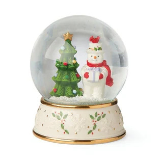 Lenox Happy Holly Days Snow Globe - Bed Bath & Beyond - 41232370 | Bed Bath & Beyond