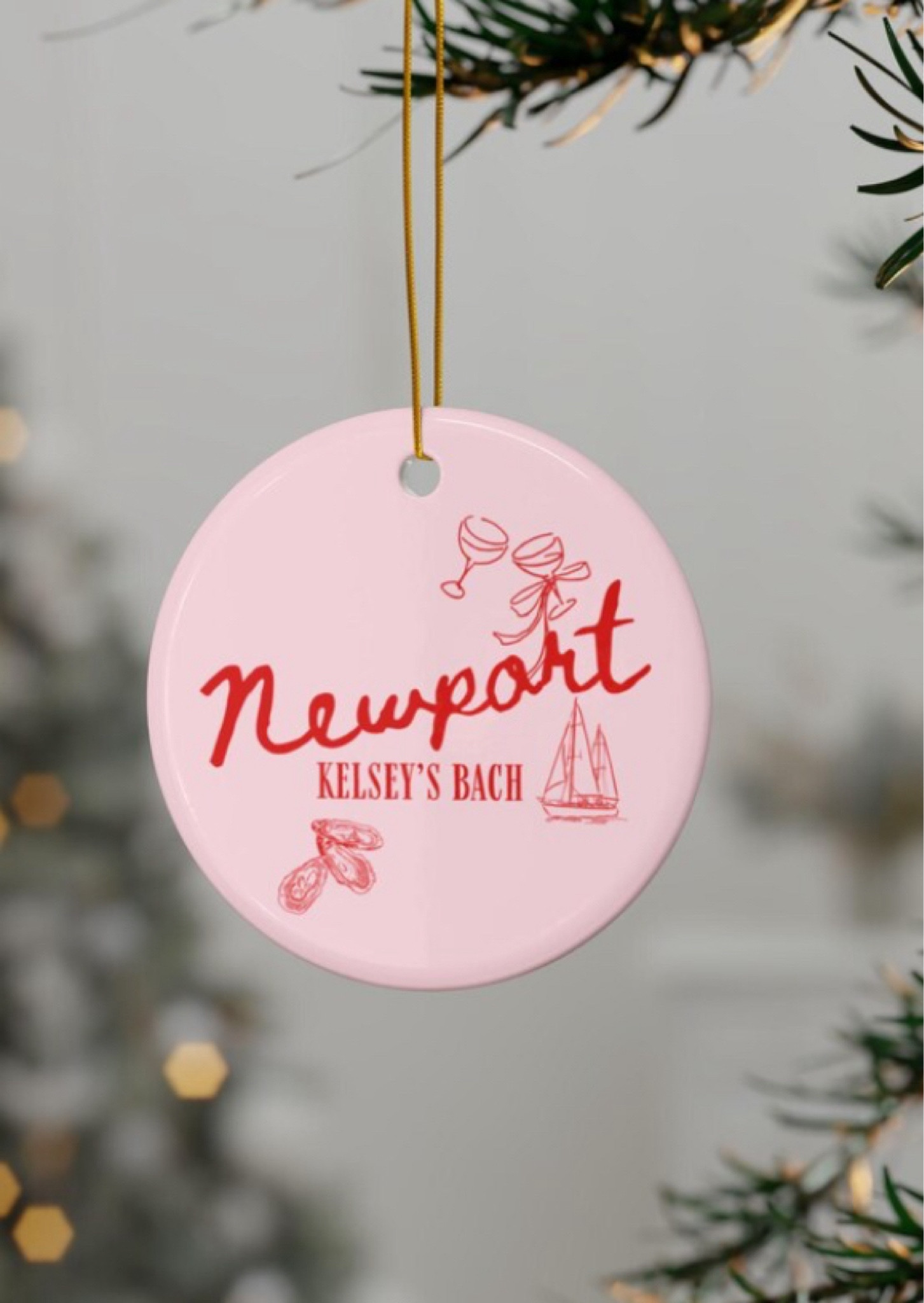 Bachelorette party favors gifts for bridal party Christmas ornament for bride girls trip memory gift bachelorette keepsake engaged ornament Newport bachelorette 

#LTKFindsUnder50 #LTKWedding #LTKGiftGuide