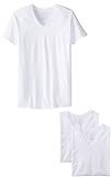 Fruit of the Loom Men's V-Neck T-Shirt, White, X-Large(Pack of 3) | Amazon (US)
