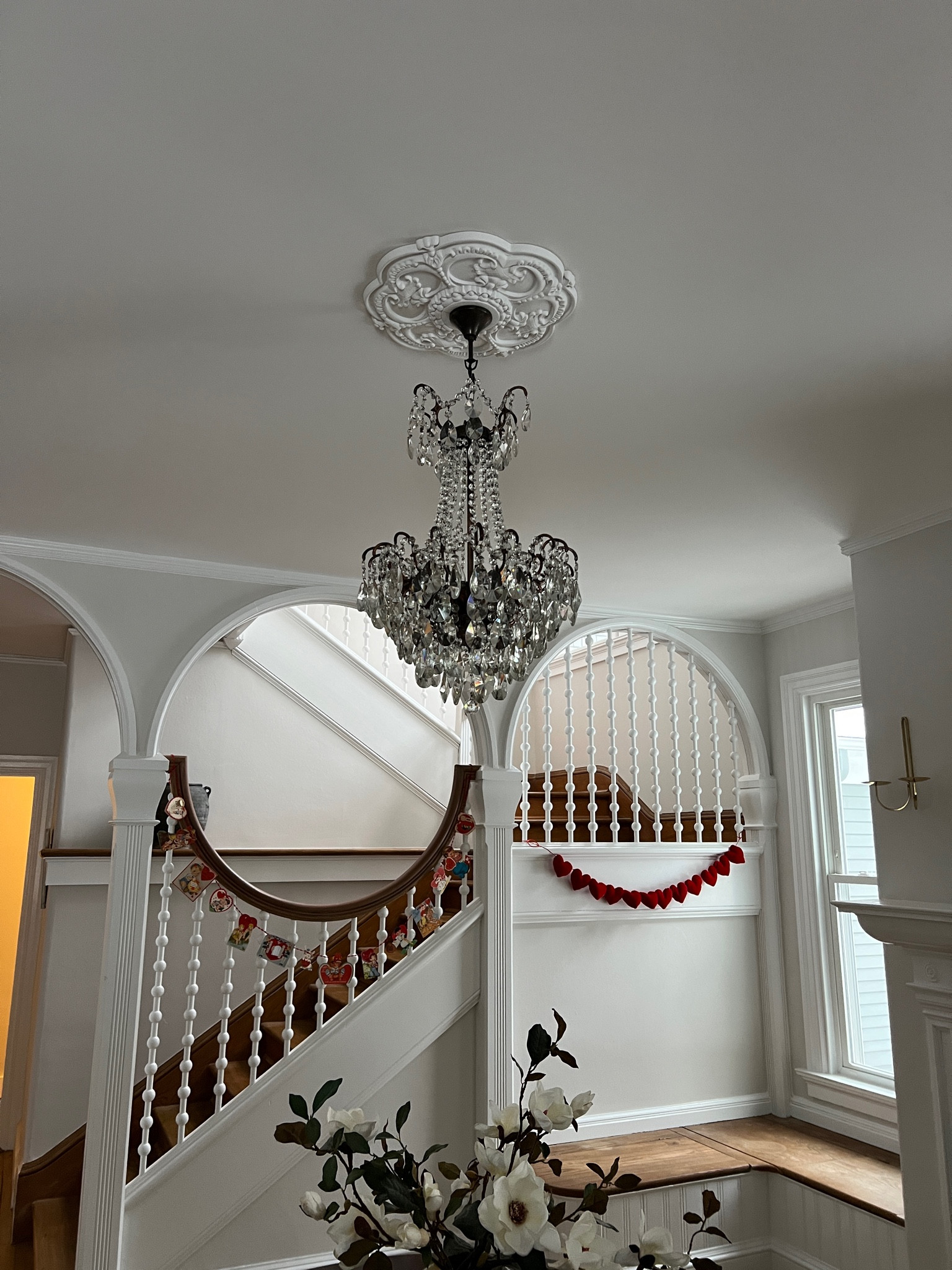 Ceiling medallion Etsy chandelier Crystal chandelier 

#LTKHome