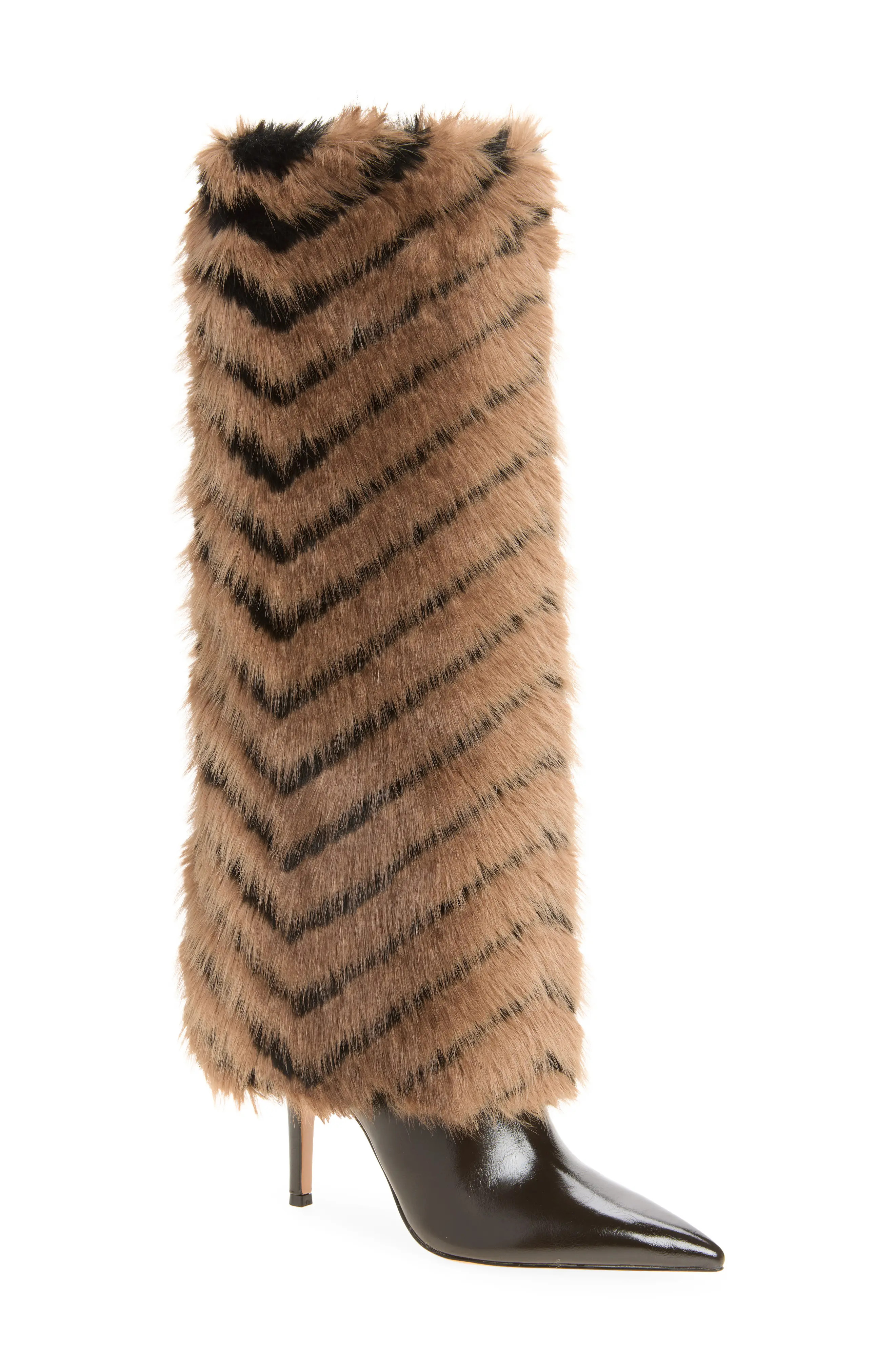 Steve Madden Icon Faux Fur Knee High Boot (Women) | Nordstrom | Nordstrom