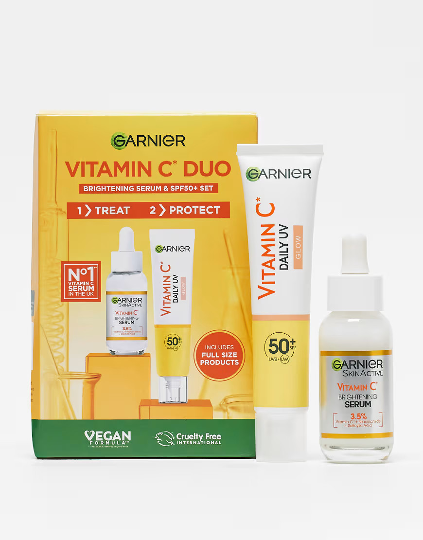 Garnier Vitamin C Brightening Routine SPF50+-No colour | ASOS (Global)