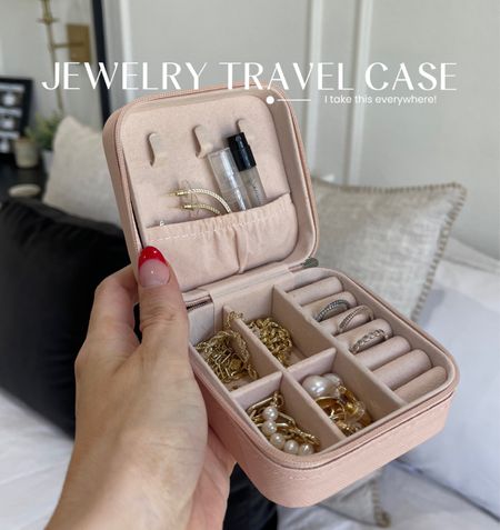 My favorite little travel case for my jewelry! Comes in a few colors 💖 

#LTKtravel #LTKFind #LTKunder50