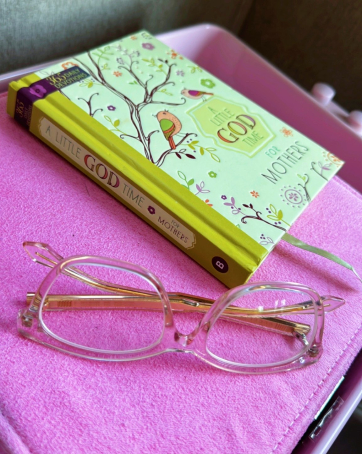 A little God time for mothers devotional 🫶🏼🩷

#LTKHome #LTKKids #LTKFamily