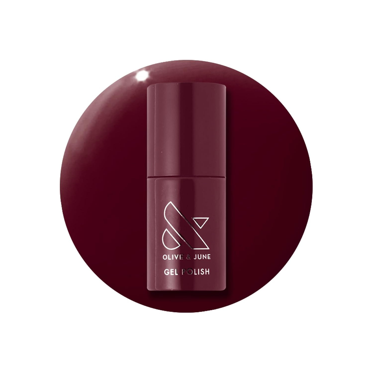 Olive & June Gel Polish | UV LED Nail Lamp Needed | Long Lasting Formula | Up to 21 Days of Wear | Damage-Free Removal | Salon-Quality Manicure, Pedicure at Home | Obsessed | Dark Ruby | Amazon (US)
