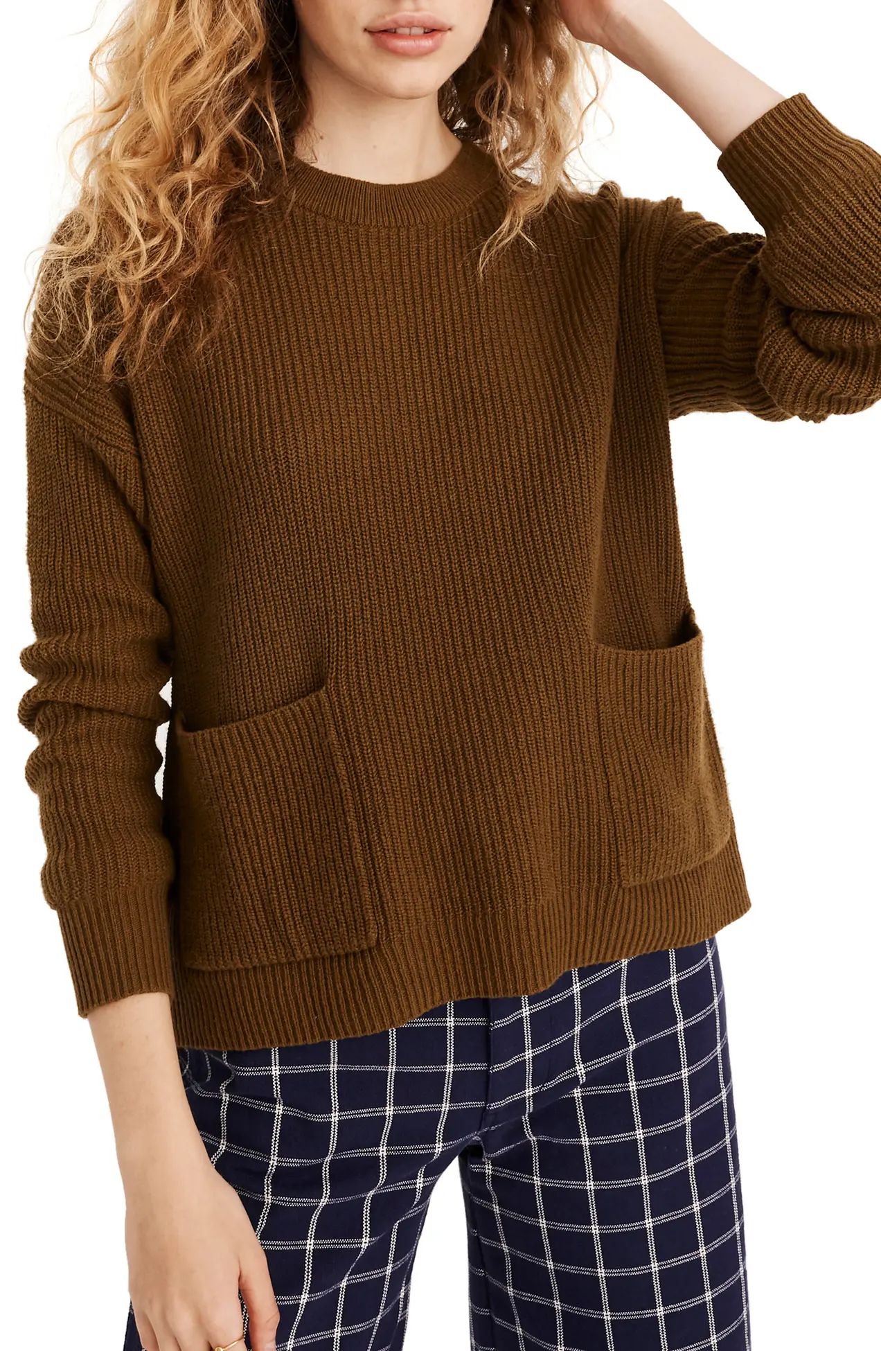 Madewell | Patch Pocket Pullover Sweater | Nordstrom Rack | Nordstrom Rack