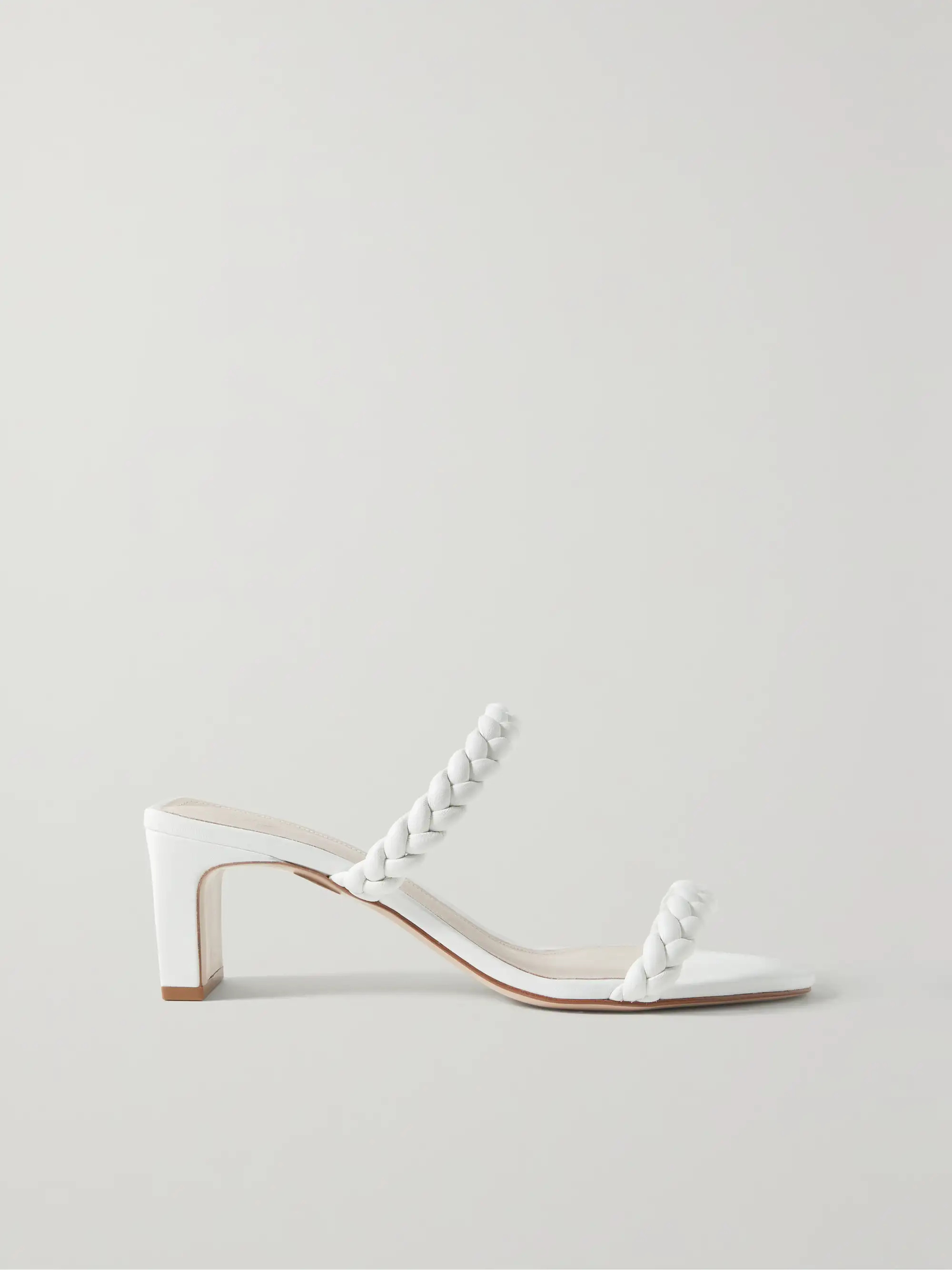 Braided leather mules | NET-A-PORTER (US)