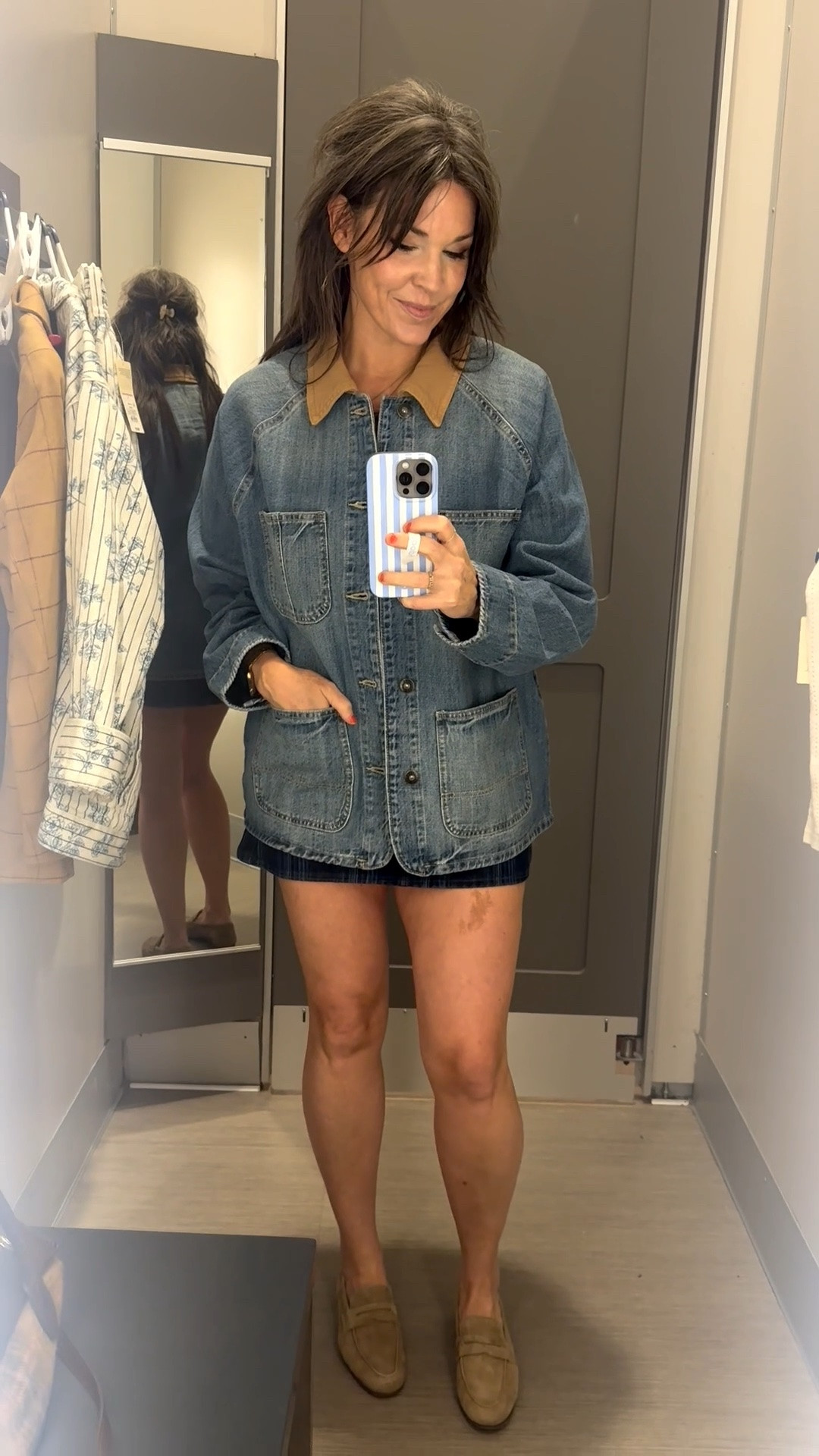 This chore jacket is SO GOOD!! It’s actually a men’s jacket but I love it so much. I’m wearing a medium and it’s perfect!!!💫

#LTKootd #LTKstorytime #LTKSeasonal