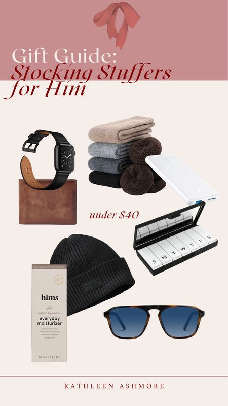 Stocking stuffer ideas for the husband or dad in your life. All under $40  

#LTKmens #LTKGiftGuide