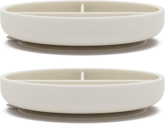 Lalo Suction Plates - 2 Pack, 100% Silicone Non-Toxic BPA-Free Baby Plates with Suction Base To P... | Amazon (US)