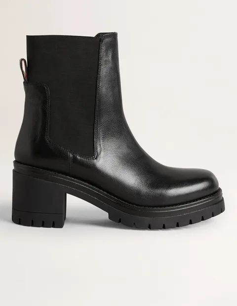 Chunky Heeled Chelsea Boots | Boden (UK & IE)