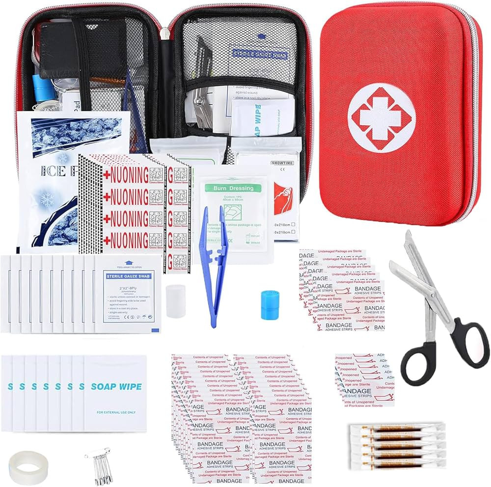Amazon.com: 276PCS First Aid Kit Home Car Camping Hiking Emergency Supplies Small Compact Lovely ... | Amazon (US)