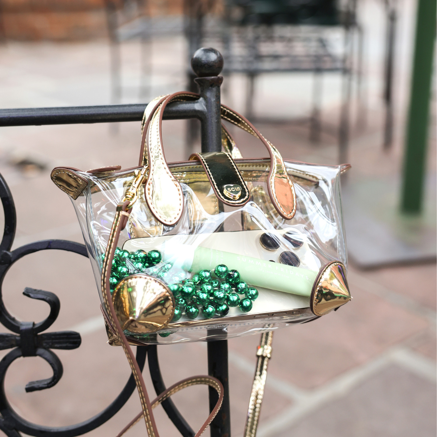 Gold Pouchette Crossbody Bag | Stoney Clover Lane | Stoney Clover Lane