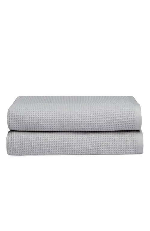 Cozy Earth Waffle Bath Sheet in Harbor Mist at Nordstrom | Nordstrom