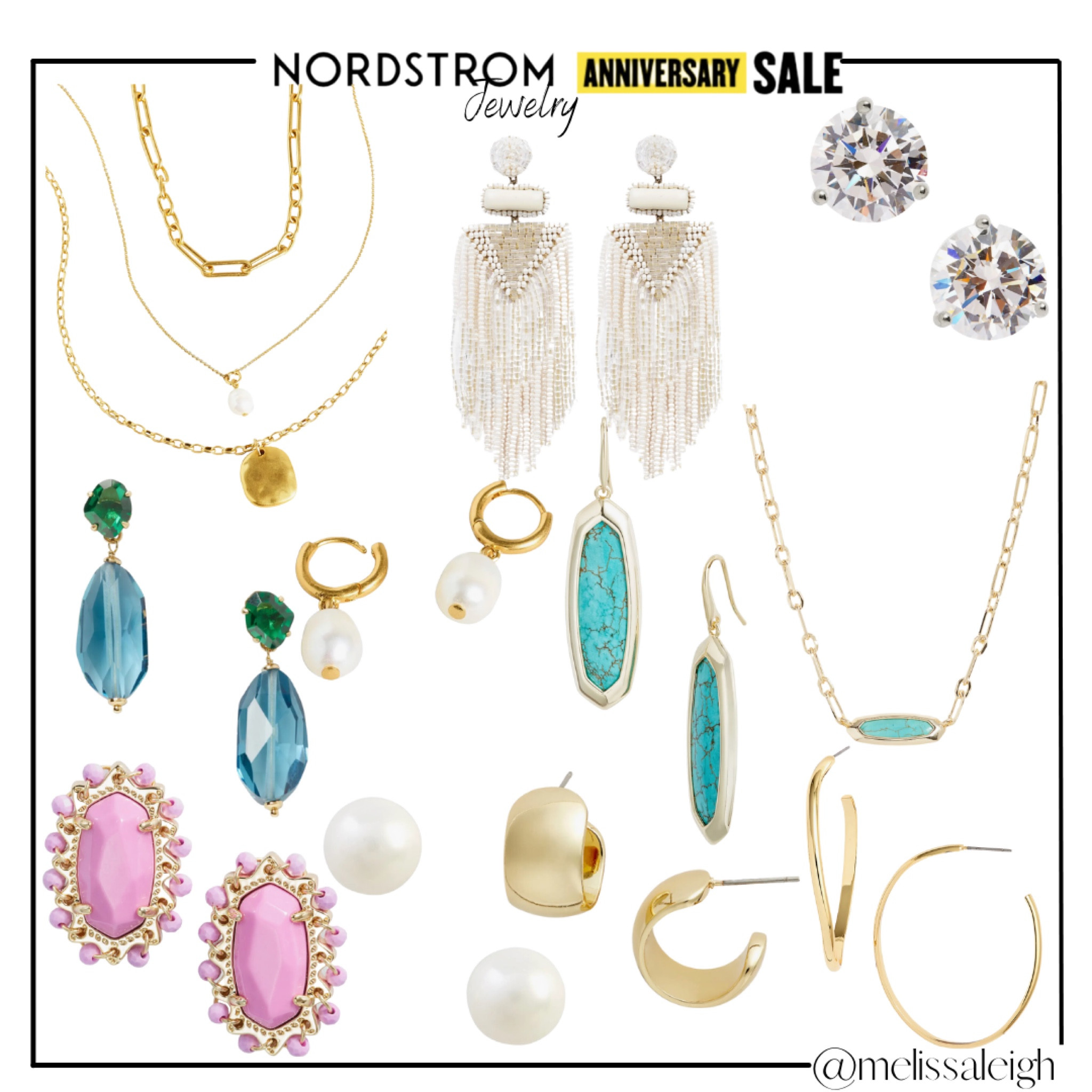 Nordstrom anniversary sale, Nordstrom, Nordstrom sale, n sale 2023, sale finds, jewelry finds, layering necklaces, gold everyday hoops, pearl studs, kendra Scott earrings, colorful earrings, gold hoops, cubic zirconium studs 

#LTKFind #LTKxNSale #LTKsalealert