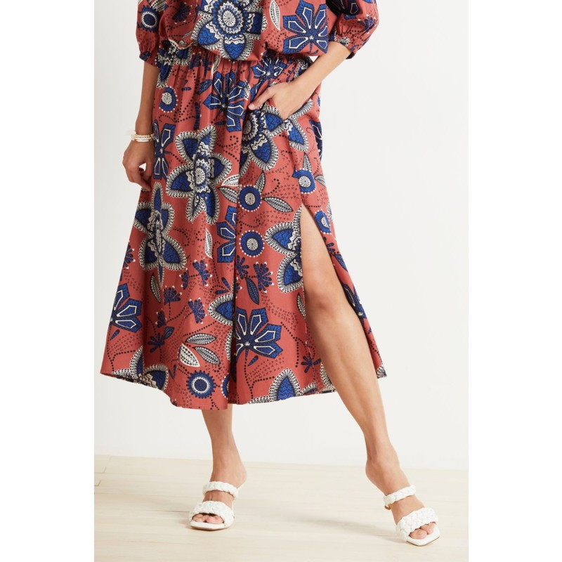 SUNDRY Exploded Floral Skirt | EVEREVE | Evereve