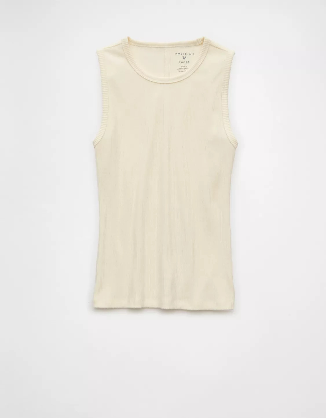 AE Plush High Neck Tank Top | American Eagle Outfitters (US & CA)